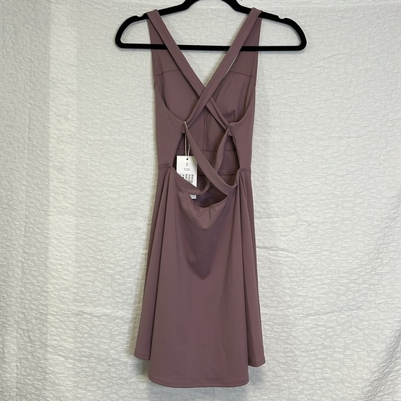 NWT :HALARA CRISSCROSS BACKLESS FLARE DANCE DRESS SMALL - Picture 6 of 13